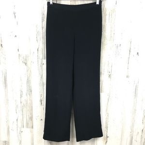 Féraud Black Wide-Leg Dress Pants Women’s EU 38 / US 6
